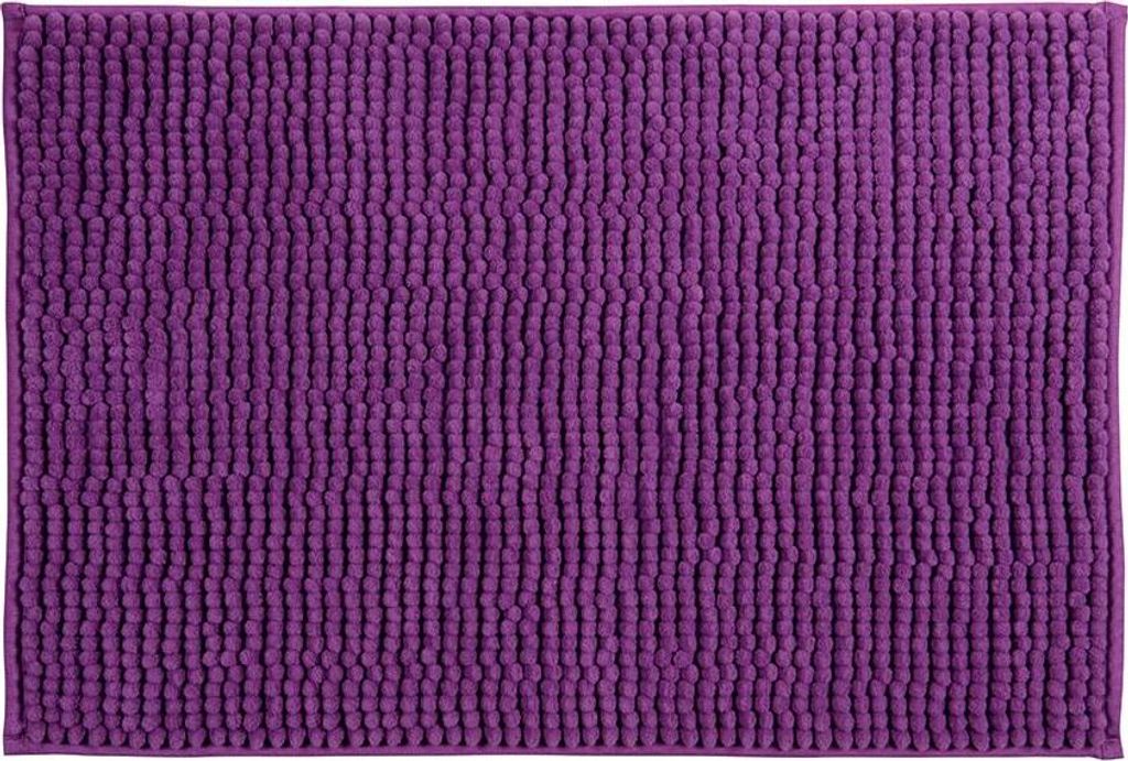 MSV Badteppich/Badematte fur den Boden - lila - 40 x 60 cm