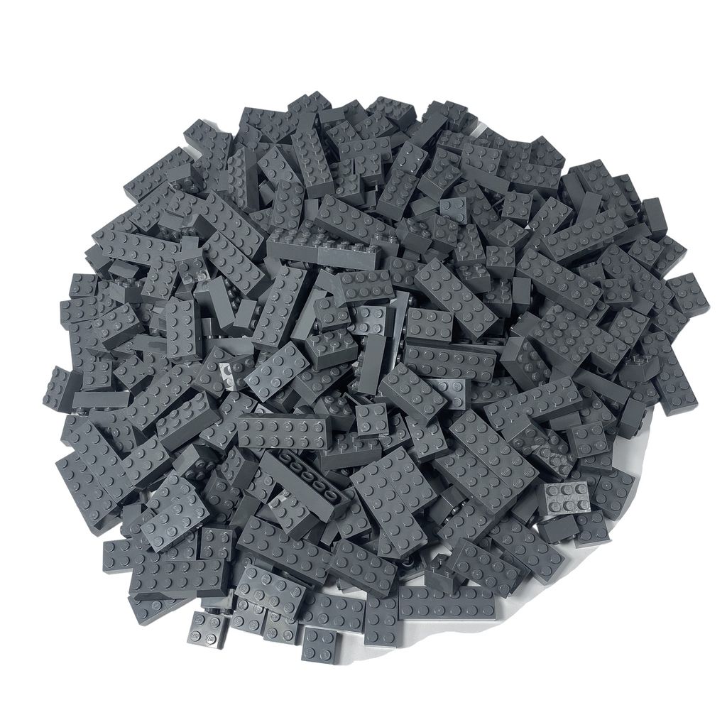 Klocki LEGO® ciemnoszare NOWOŚĆ! Ilość 50x - każdy zestaw Zdjęcie produktu 