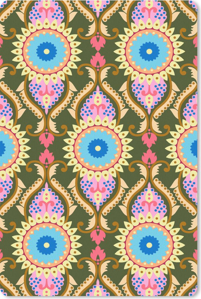 MuchoWow Mauspad Mousepad Design - Orient - Retro 18x27 cm - Mousepads - Maus Mat - Pad - Mausunterlage