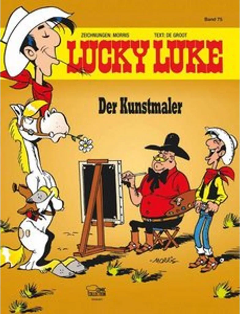 Livre Lucky Luke 75 Der Kunstmaler - BD Loisir et Lecture Jeunesse