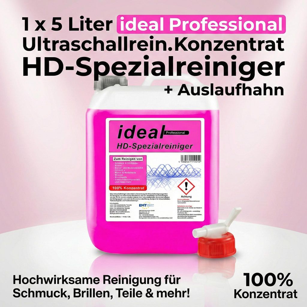 5 Liter ( 1 x 5 Liter ) ideal Professional Produktbild 