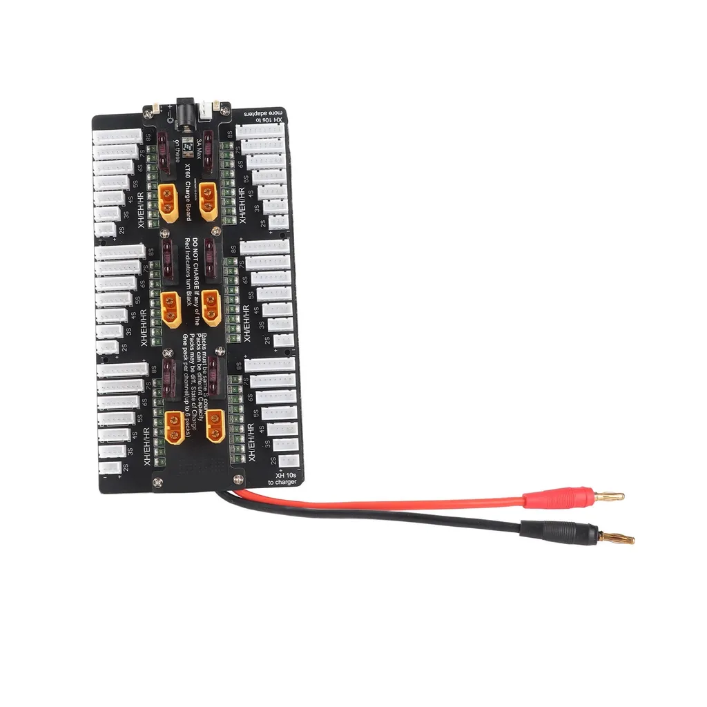 Plaque de Charge Parallèle XT60 pour Batterie Lipo 2-8S Chargeur PL8