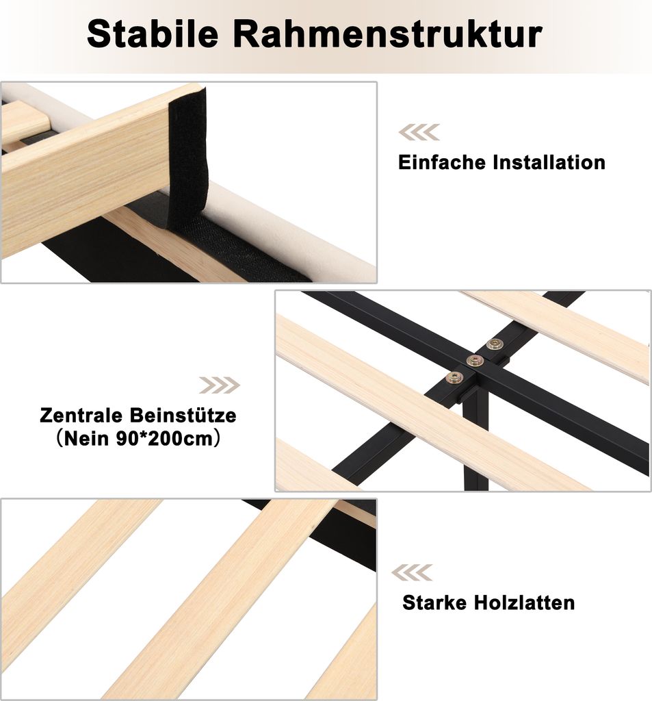 Flieks Čalúnená posteľ 90x200 cm s lamelovým roštom, detská Obrázok produktu 8
