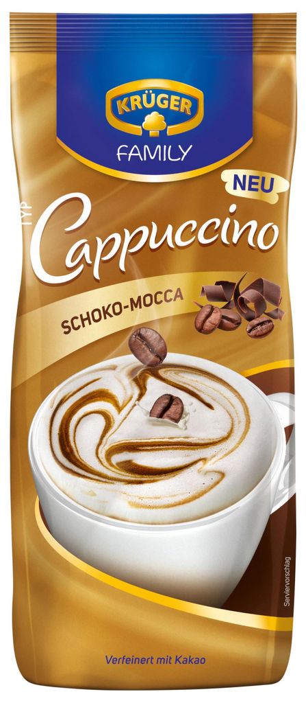 KRÜGER FAMILY Cappuccino 10029171 Schoko-Mokka 500g Productafbeelding 
