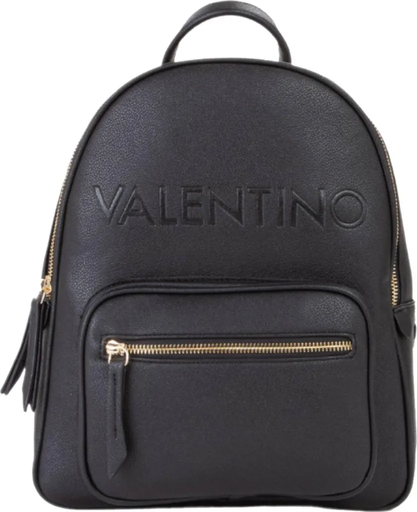 VALENTINO Foxy Re Backpack nero - Sac à dos élégant en similicuir noir
