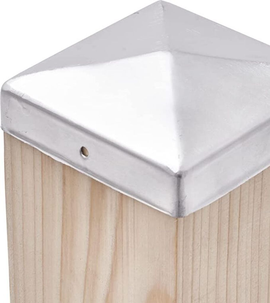 TRIBECCO® 10 Pfostenkappen 7x7 cm - 70x70 mm, Zaunpfosten Produktbild 4