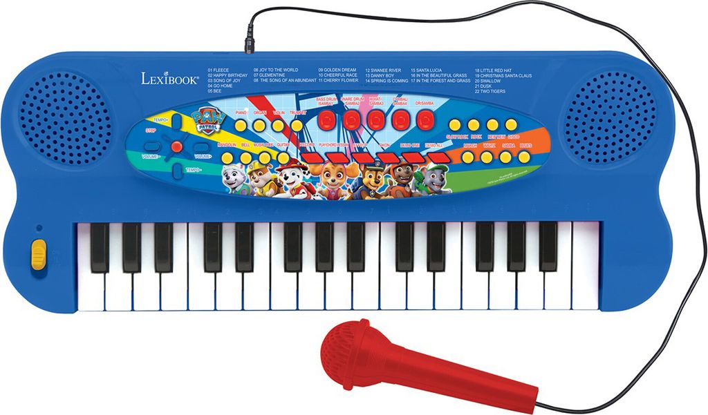 GermanPsi Patrol elektrische Tastatur mit Mikrofon 32 Produktbild 