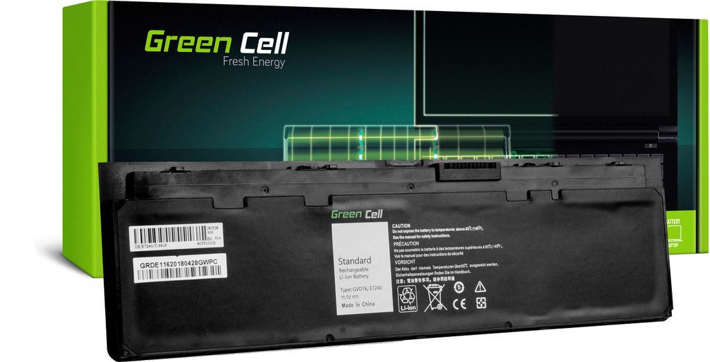 Green Cell Laptop Akku Dell GVD76 WD52H KWFFN HJ8KP für Produktbild 