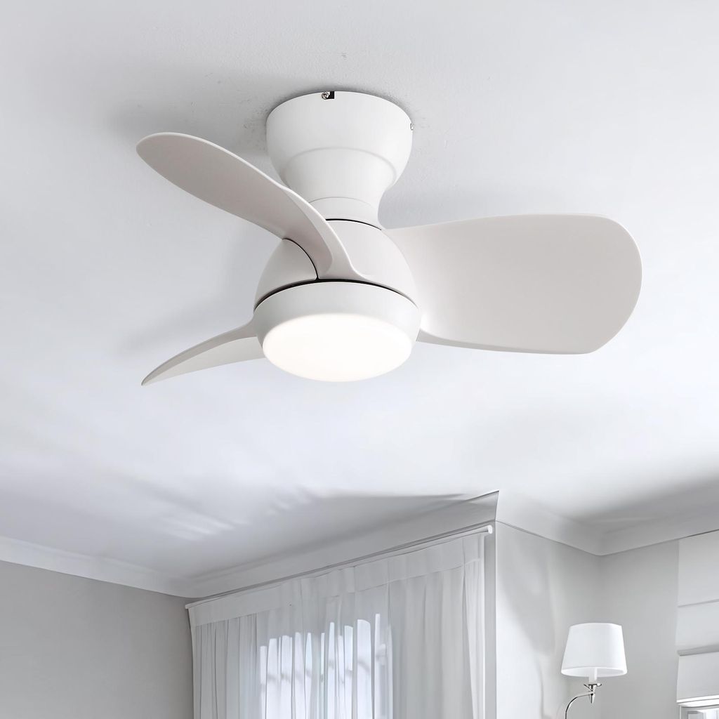 Sofucor Kleinventilator mit Licht, Fernbedienung, DC, 58cm, Produktbild 