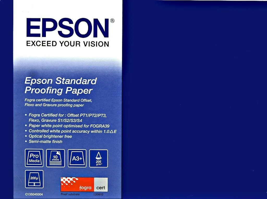 Epson Standard Proofing Paper Semimatte papier épreuve grand format