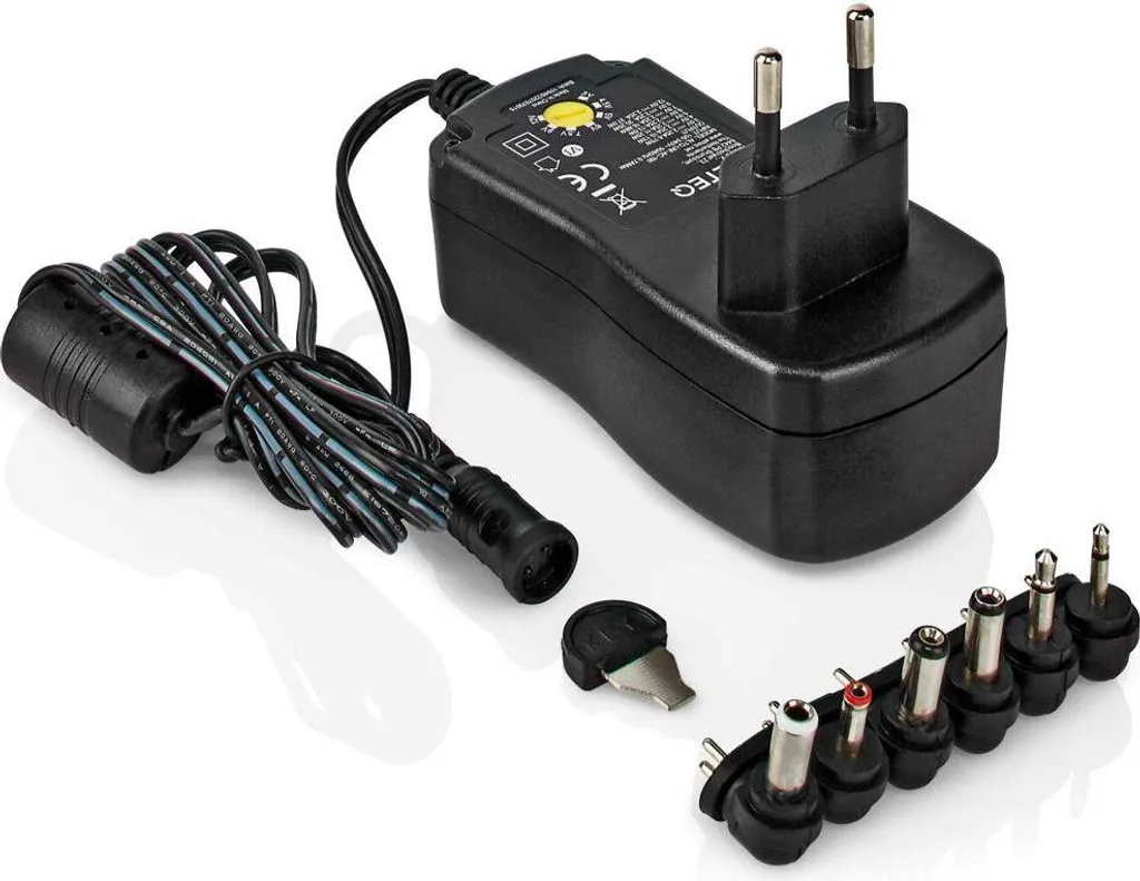 Adaptateur Allteq ALTQ-UNI-AC-100 - Chargeur Secteur 12V DC Intérieur