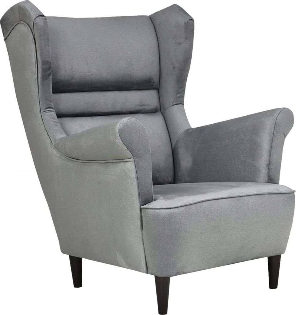 Family Meble Ohrensessel Zoja Relaxsessel Skandinavisch Bequemer Sessel Loungesessel Fernsehsessel Für Wohnzimmer Schlafzimmer Büro (MONOLITH 85)