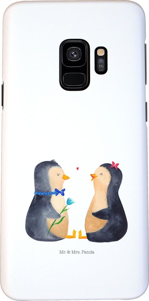 Mr. & Mrs. Panda Samsung Galaxy S9 Handyhülle Pinguin Produktbild 