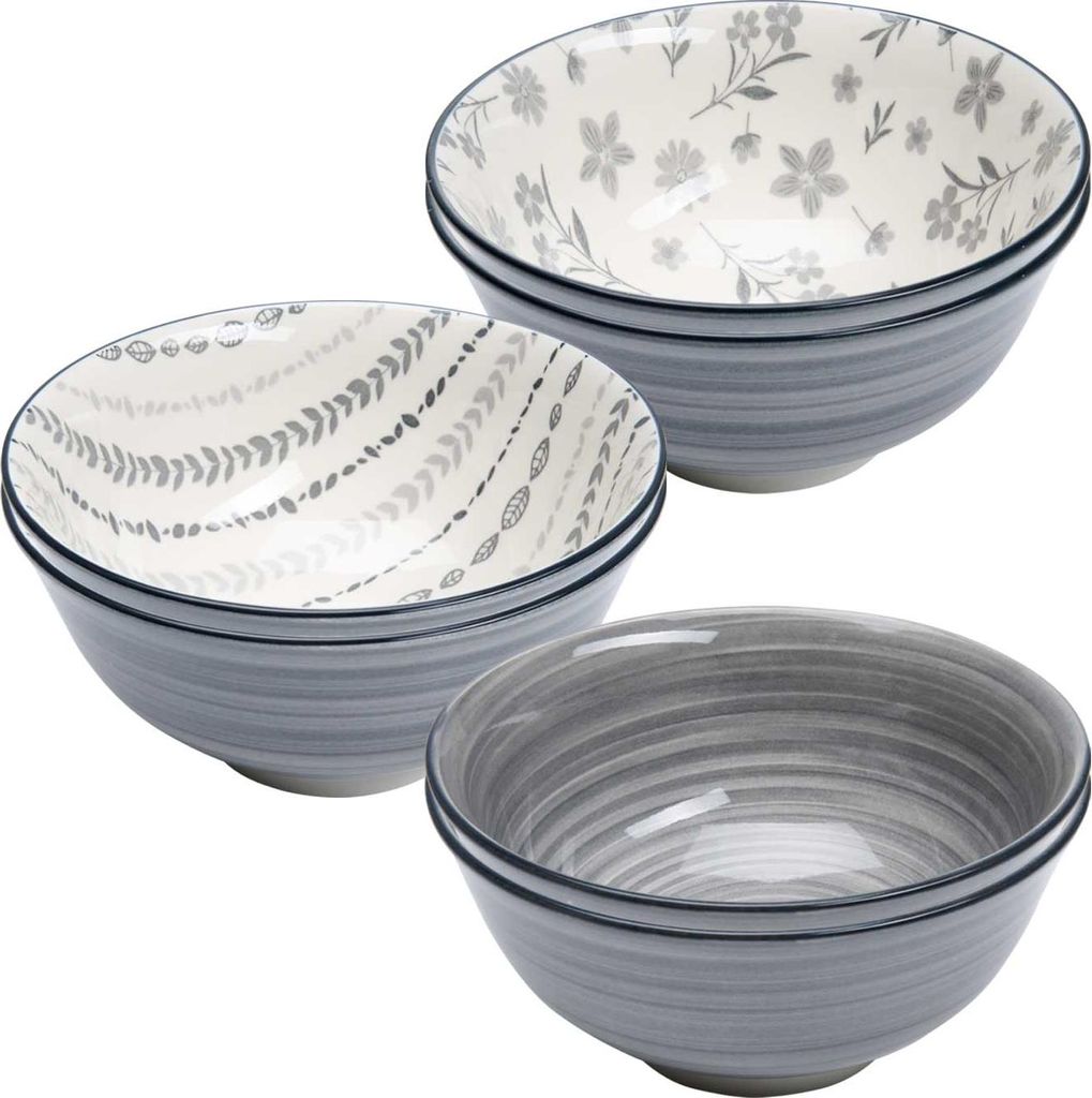 Ritzenhoff & Breker Sendai Müslischale ø 15,5 cm 6er Set gemischt