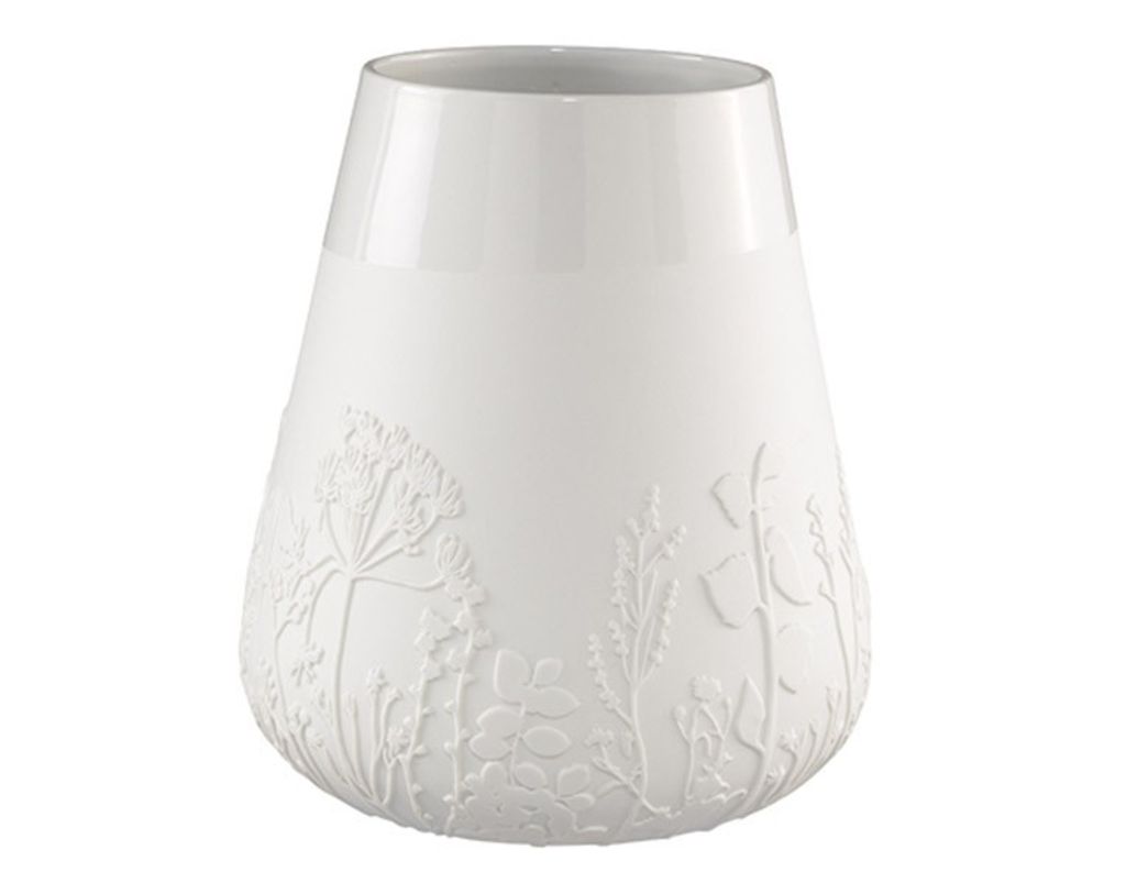 Räder Poesie Porzellanvase Blumen H.26 cm,D.15cm