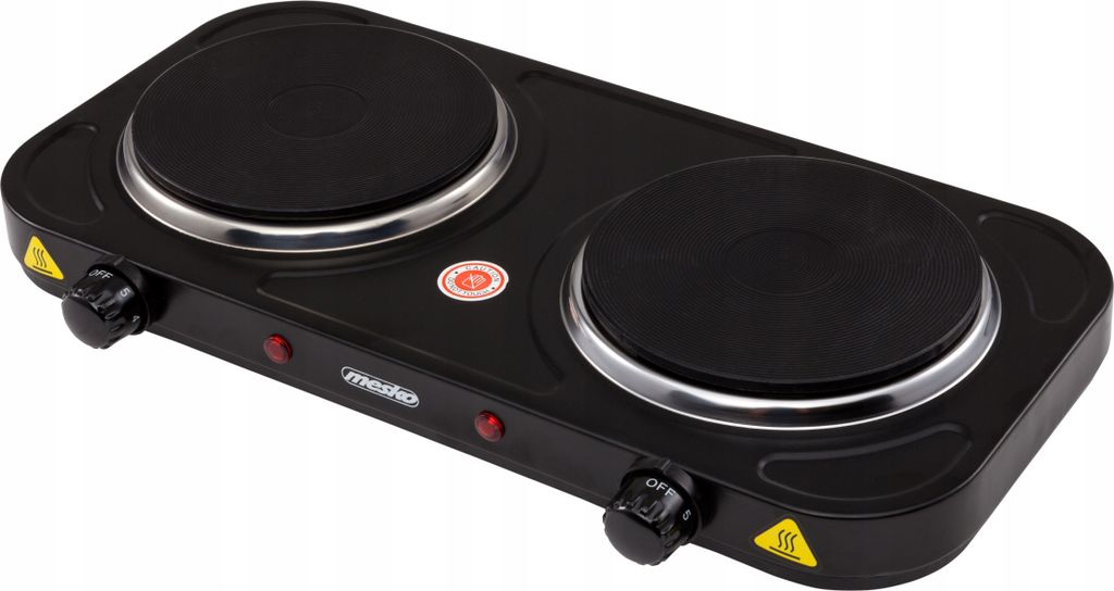 Elektryczna płyta grzejna Adler MS 6509 Black 2000 W Zdjęcie produktu 8