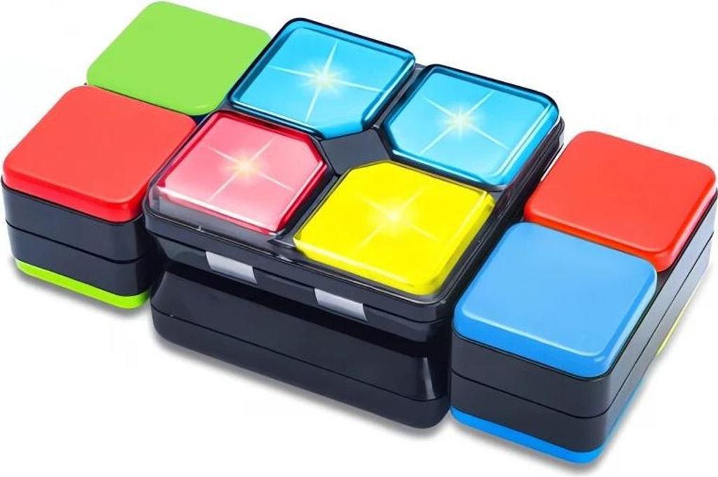 KIK KX3371 Cubo musicale elettronico a LED per bambini e Immagine del prodotto 