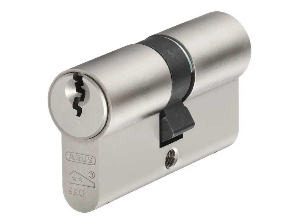 Cylindre de serrure demi-profil ABUS E60NP 10/30 pour porte de garage