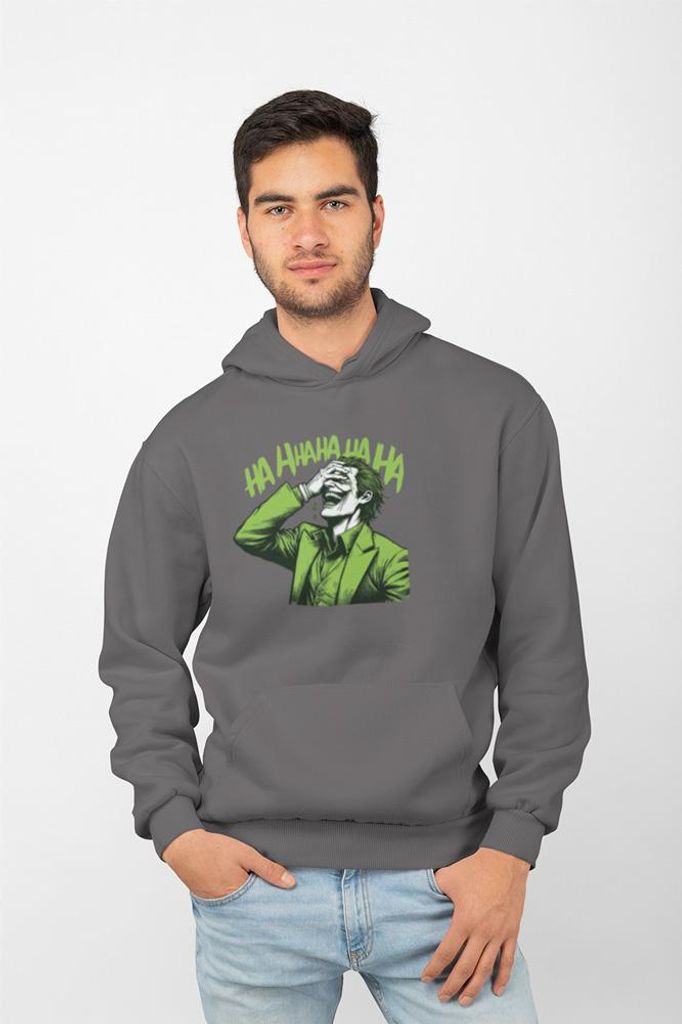 D&B Uni Hoodie MO00015 Joker Anthrazitgrau-Größe L