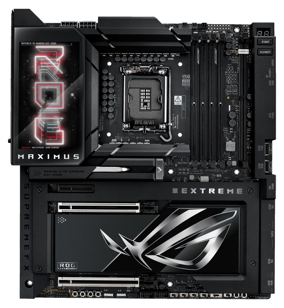 ASUS ROG MAXIMUS Z890 EXTREME Intel Z890 LGA 1851 (Socket Produktbild 
