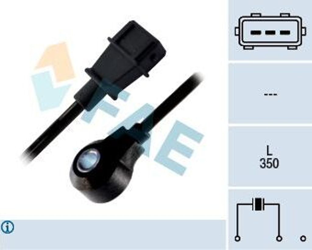 FAE Klopfsensor 60195 für OPEL ANTARA