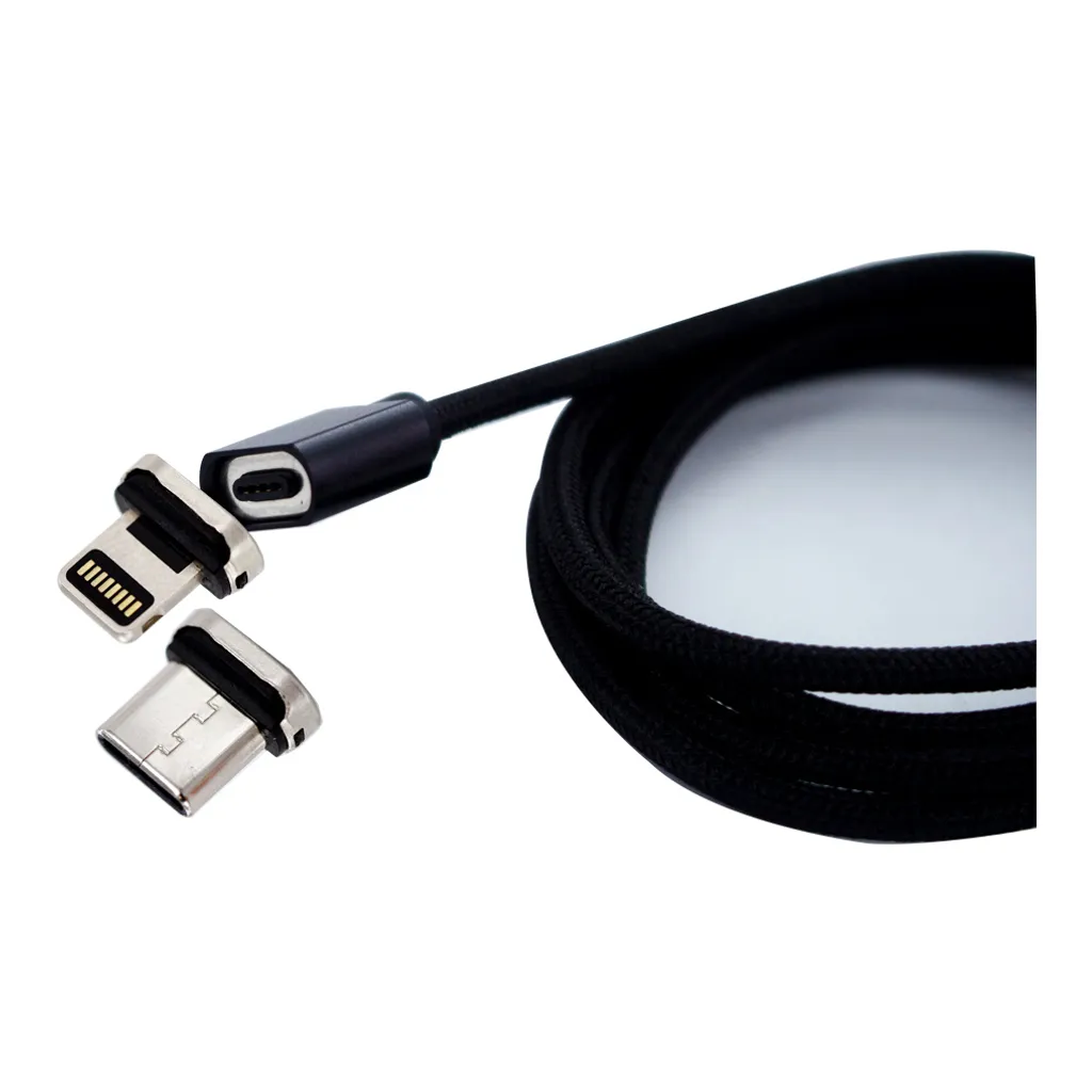 Câble magnétique Cyoo 1m : rechargez iPhone et iPad en un seul clic