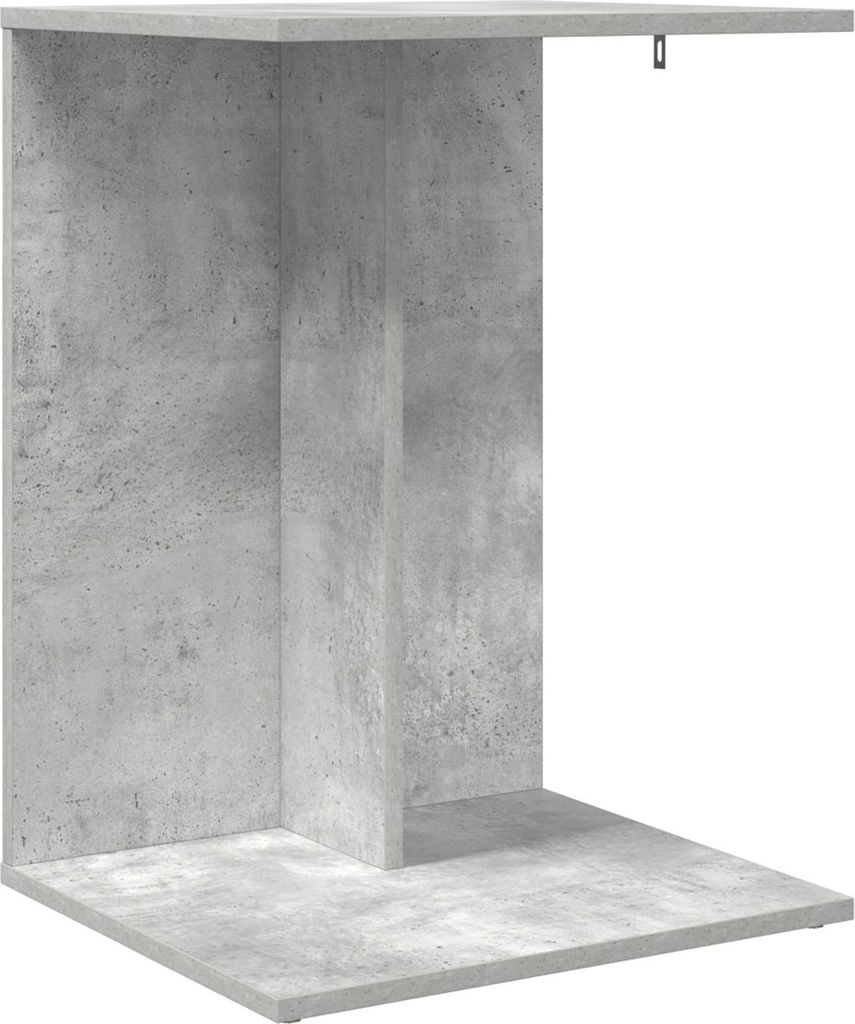 Beistelltisch Beton Grau 45 x 40 x 62,5 cm Holzwerkstoff