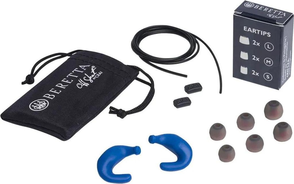 Ochronniki słuchu Beretta mini HeadSet niebieskie