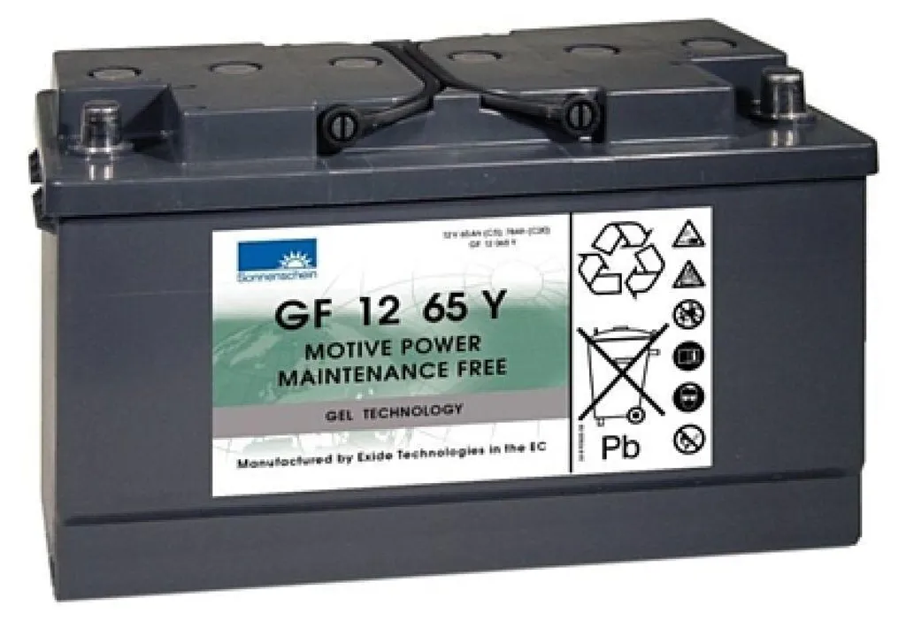 Batterie Exide Sonnenschein GF 12 065 Y - Batterie Gel 12V 65Ah VRLA