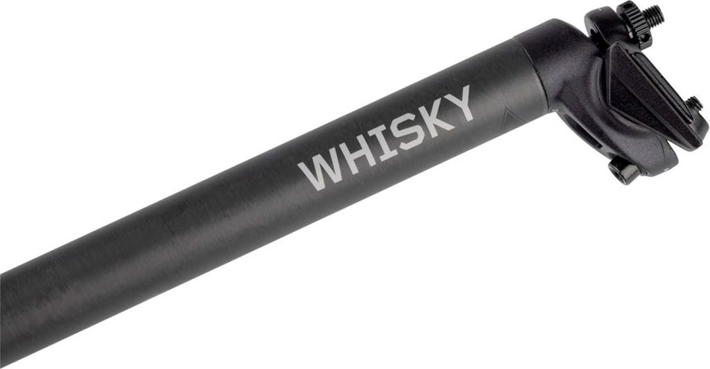 Whisky No.7 Carbon Sattelstütze, 18mm, 30.9mm, 400mm, 7x7mm Streben, matte carbon