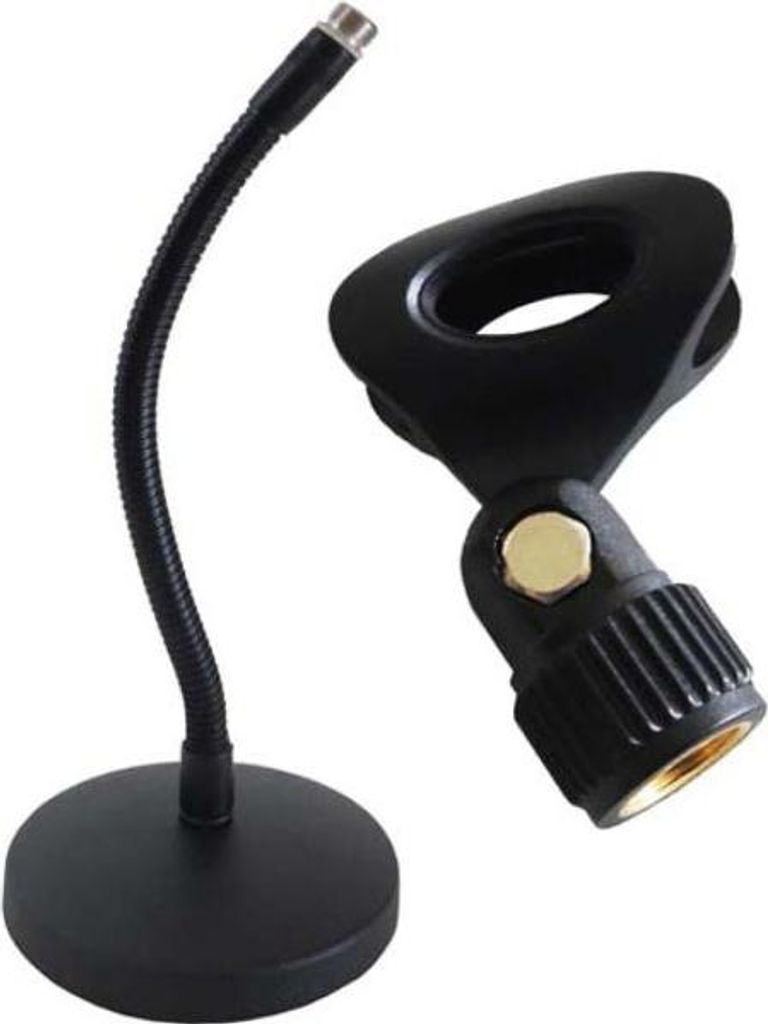 keepdrum SH01 BK Tischstativ mit Mikrofonklemme Produktbild 