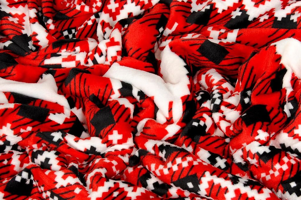 Weihnachts-Kuscheldecke 220x200 Cm – Mit Rentieren & Schneeflocken, Flauschige Mikrofaser | Für Sofa & Bett