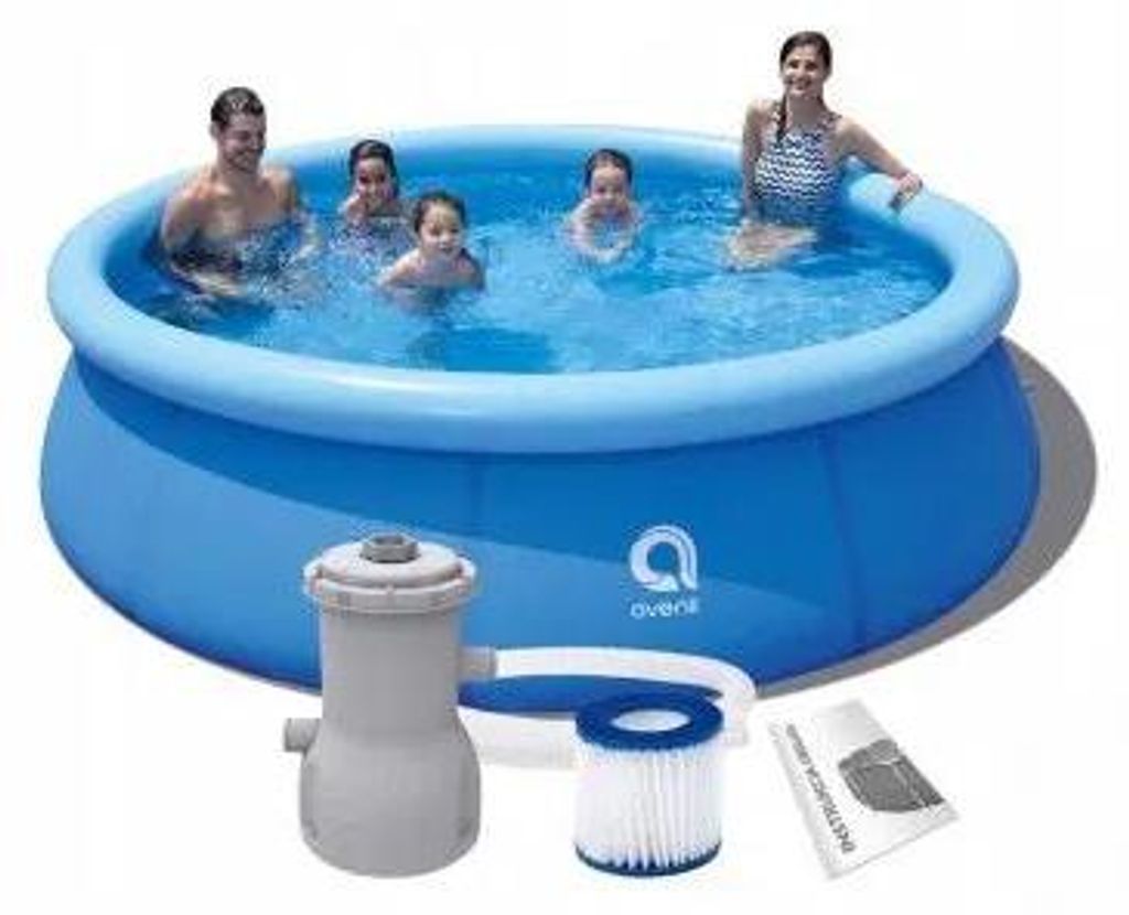 AVENLI POOL Basen rozporowy z pompą filtrującą 360 x 76 cm Zdjęcie produktu 