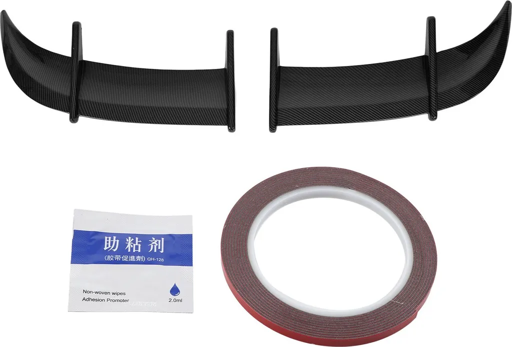 Spoiler Arrière Style AK en Fibre de Carbone pour MK6 - Lot de 2 Pièces
