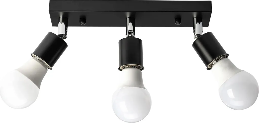 Lampada da Soffitto tooLight App699-3C Line Black | Design 3 Luci E27