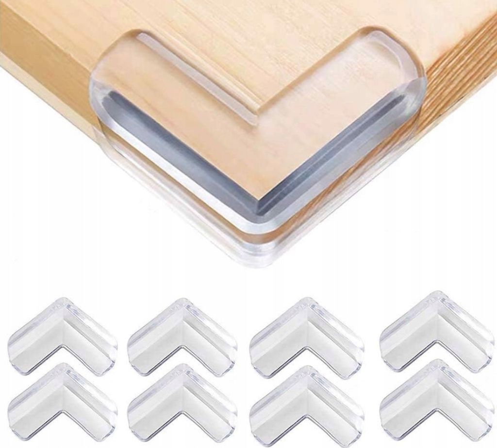 8 pezzi protezione bordi tavolo in silicone protezione Immagine del prodotto 