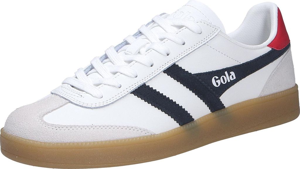 Gola Viper Leather White/Navy/Red/Gum Größe EU 41