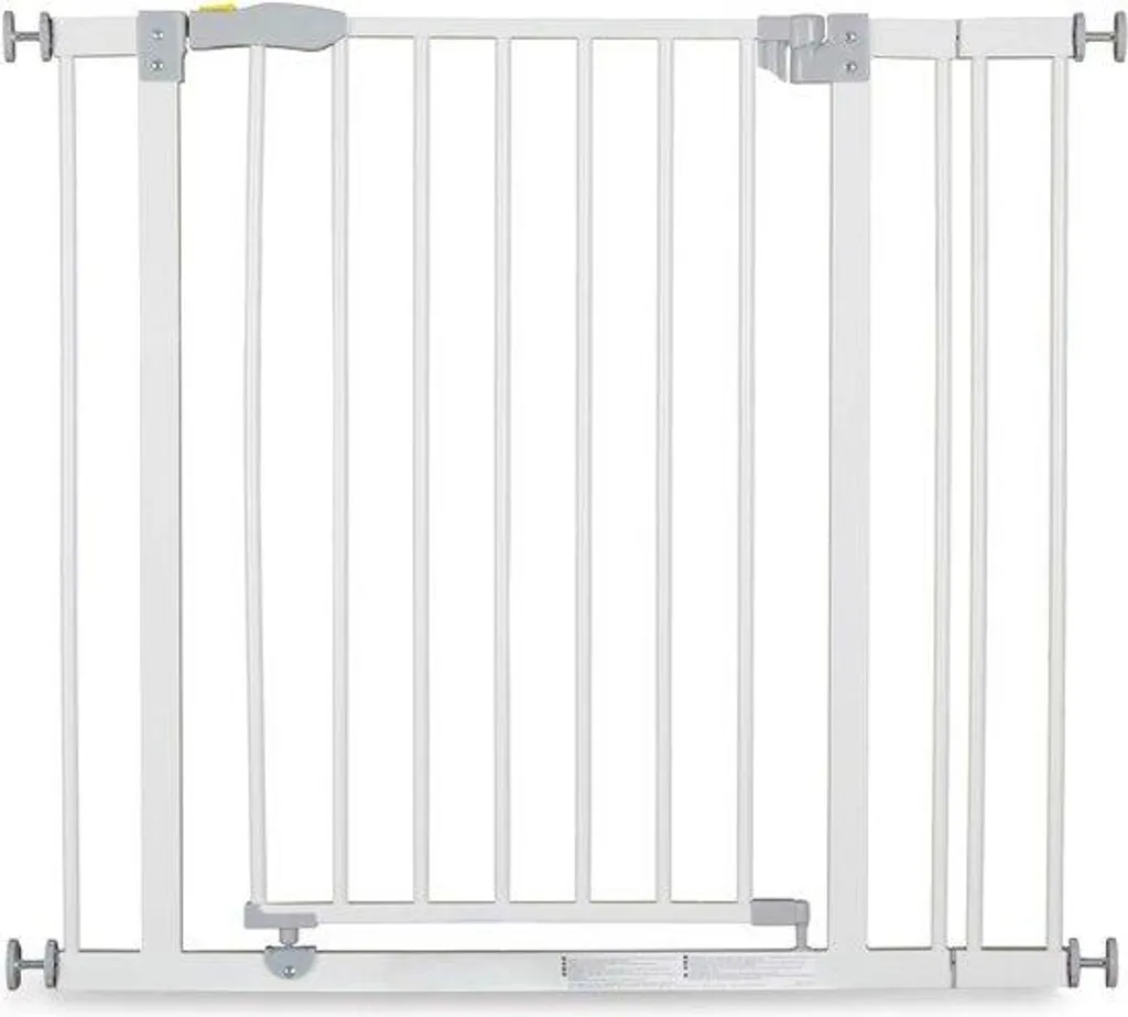 Barrière de sécurité 84-89 cm blanche métal avec fixation tiges Y