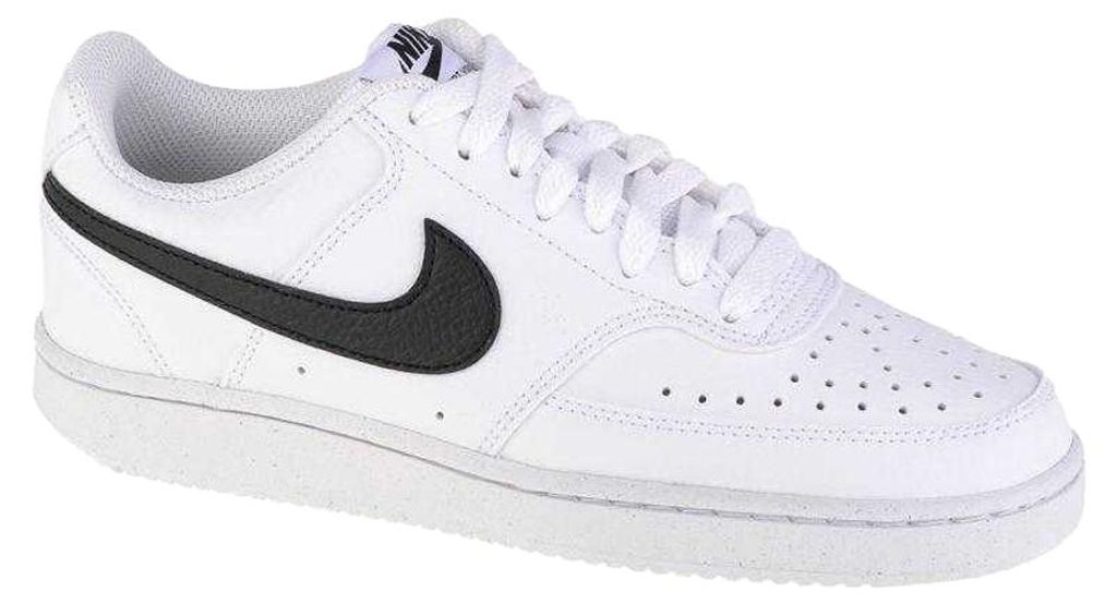 Nike - Damen Sneaker "Court Vision Next Nature" PP6487 (38,5 EU) (Weiß/Schwarz)