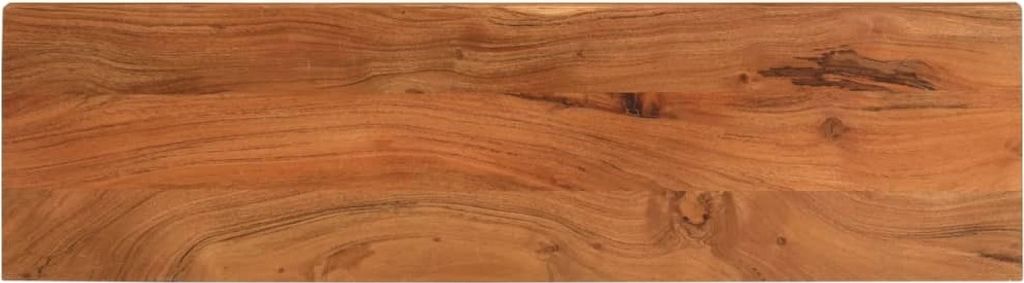 2025 Moderne Tischplatte 110x40x2,5 cm Rechteckig Massivholz Akazie - Tischplatten,Design 9407318 1parcel