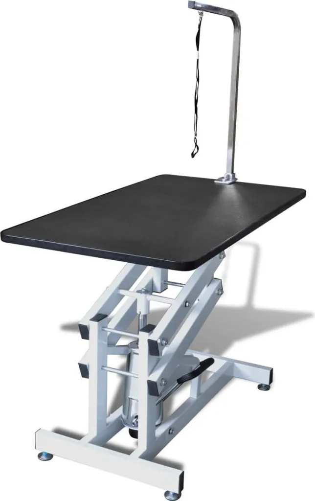 Table de tonte hydraulique pour soins canins - Idéale pour grands chiens