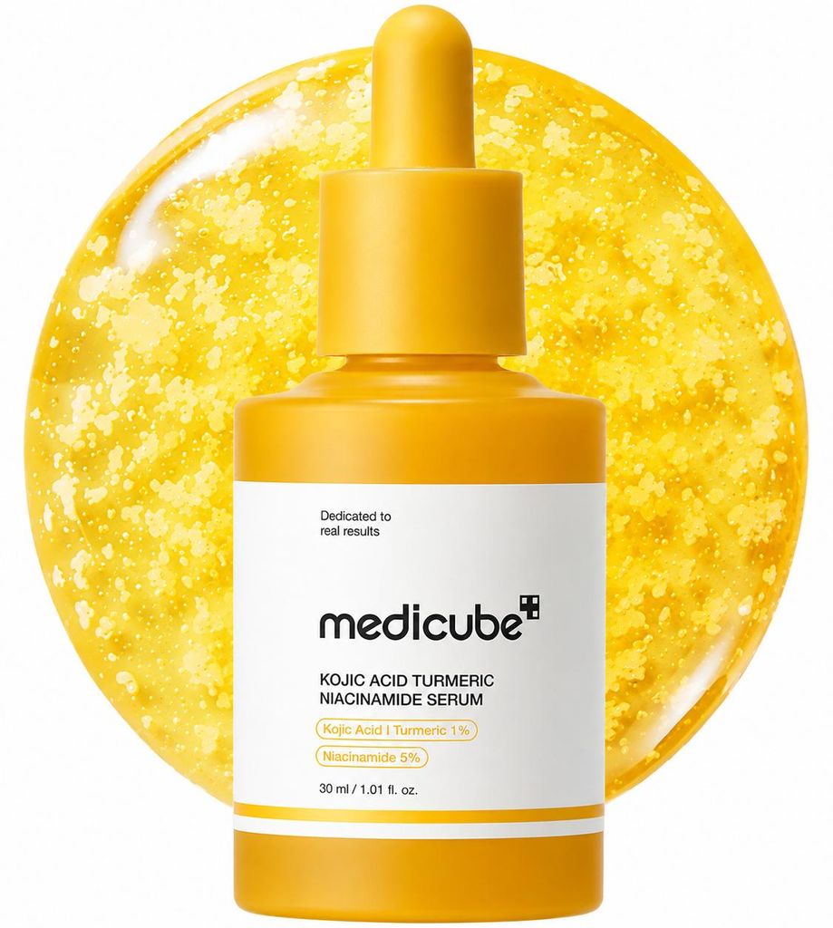 Medicube KOJIC ACID TURMERIC NIACINAMIDE SERUM 30ML Zdjęcie produktu  Obraz wygenerowany przez AI