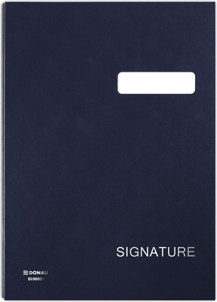 Signature Book Donau, Karton/Pp, A4, 450Gsm, 20 Kieszeni, Zdjęcie produktu 