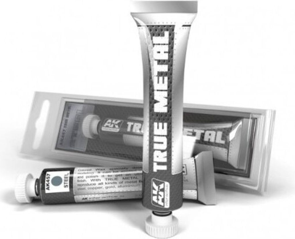 AK Interactive S.L. AK-457 True Metal "Steel" / "Stahl"