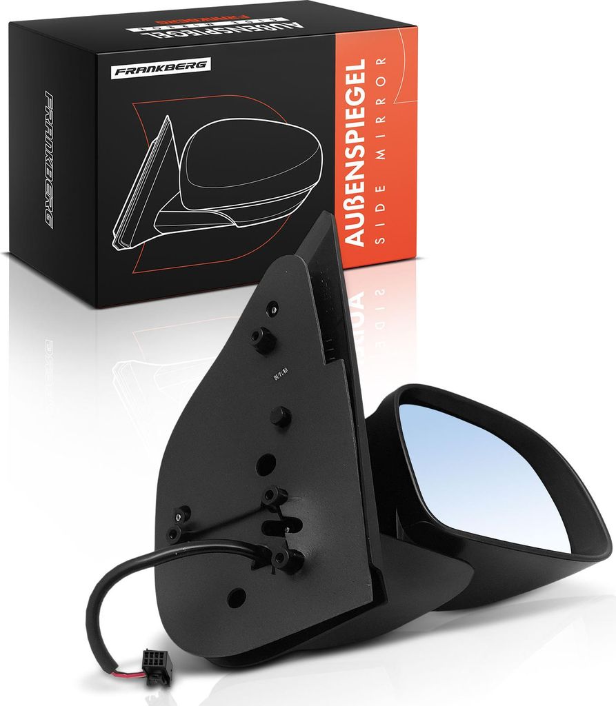 Frankberg 1x Außenspiegel Rechts für Fiat Panda 312 319 Panda Van 312 519 Bj ab 2012