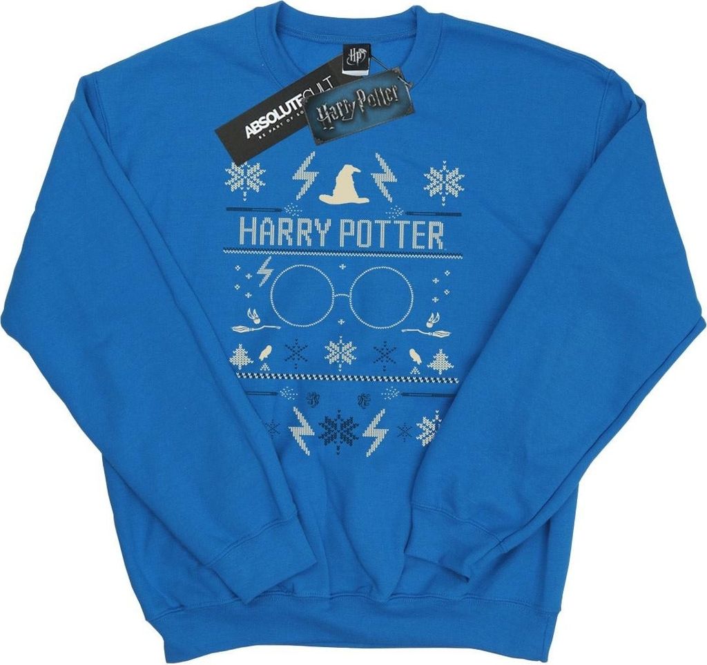Harry Potter - Sweatshirt für Herren BI27399 (3XL) (Königsblau)