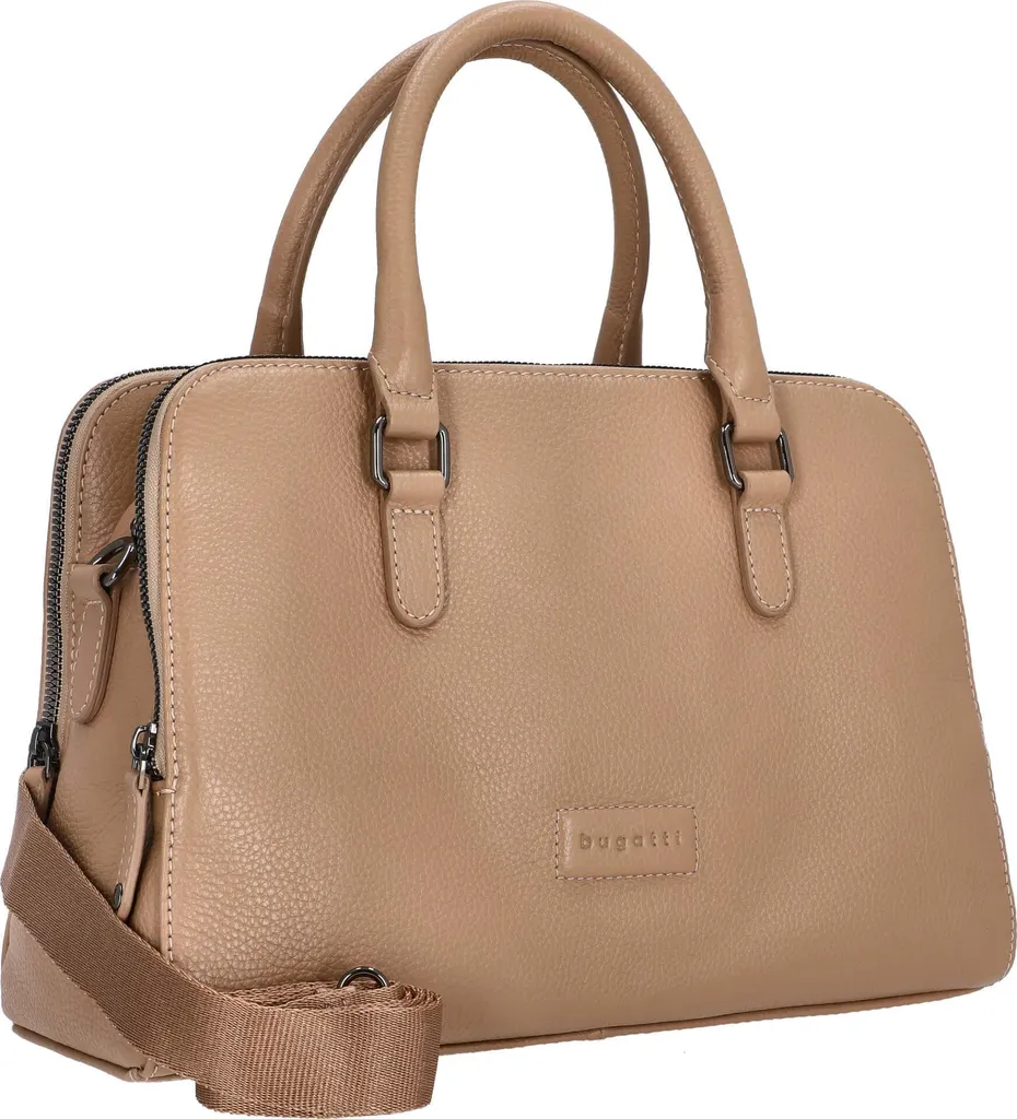 Petit Sac à Main Elsa Bugatti Marron Clair Idéal pour le Travail et Sorties - 13