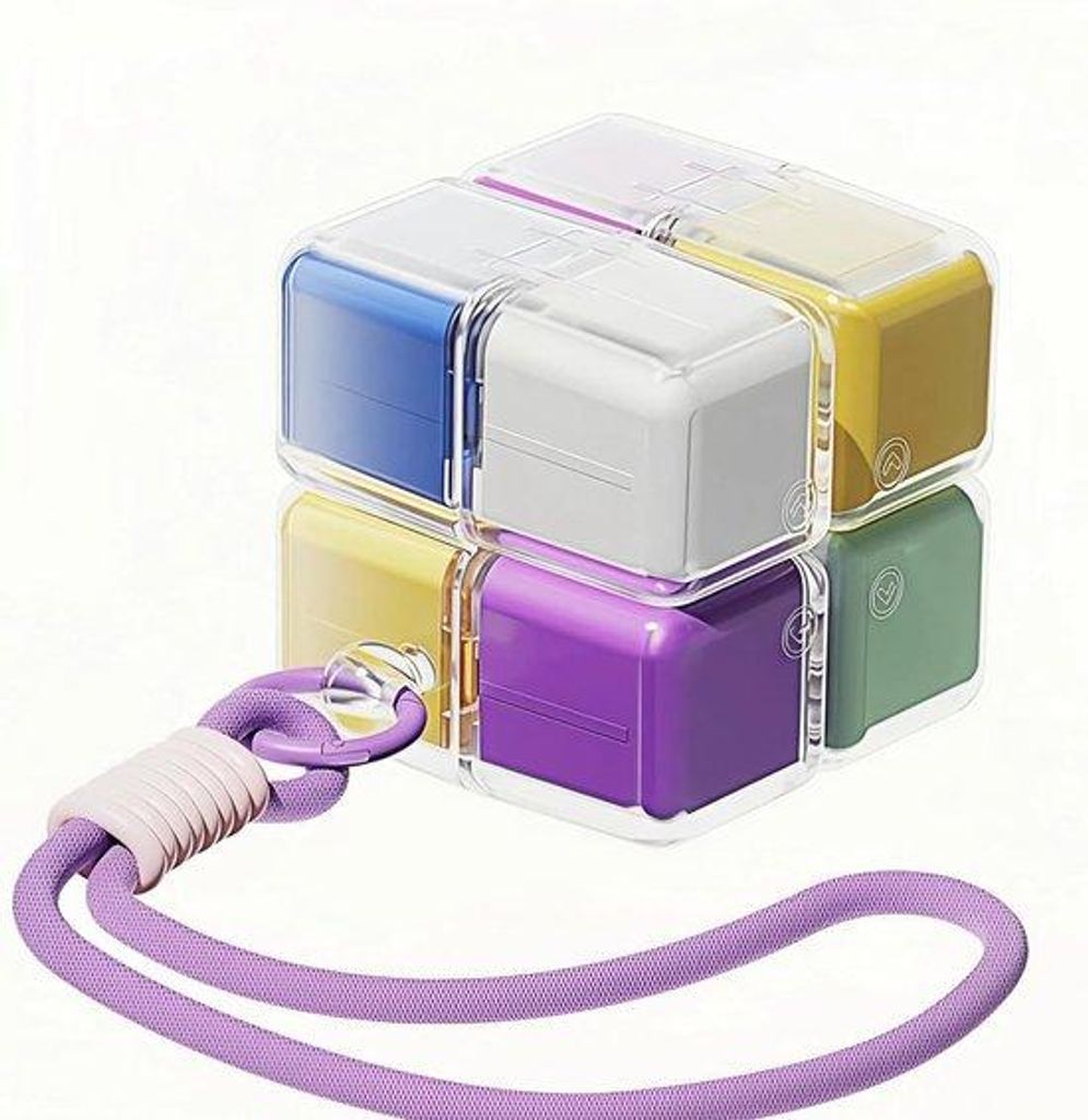 Tagesplaner - Magnetische Reisen - 8-Fach - Reise-Organizer - Kleiner - Draagbar