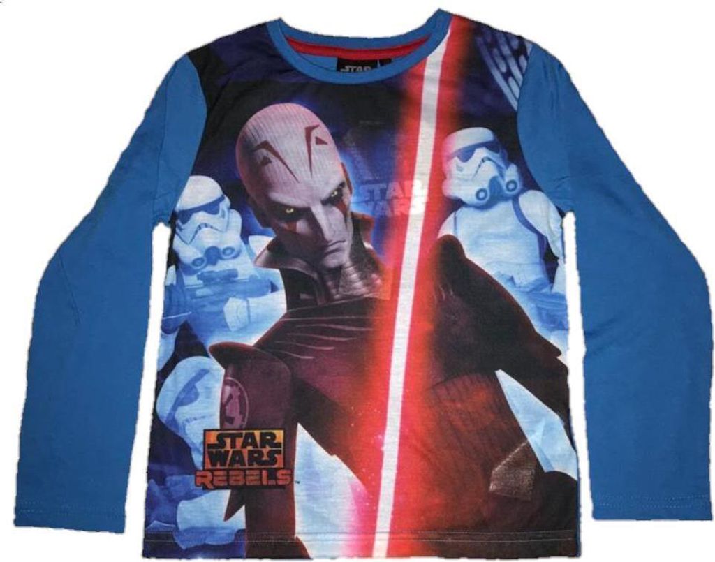 Disney Star Wars Langarm-T-Shirt für Jungen blau 104