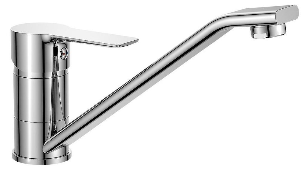 Bruckner BARON Küchenarmatur mit, 186mm, schwenkbarer Einlauf, Chrom